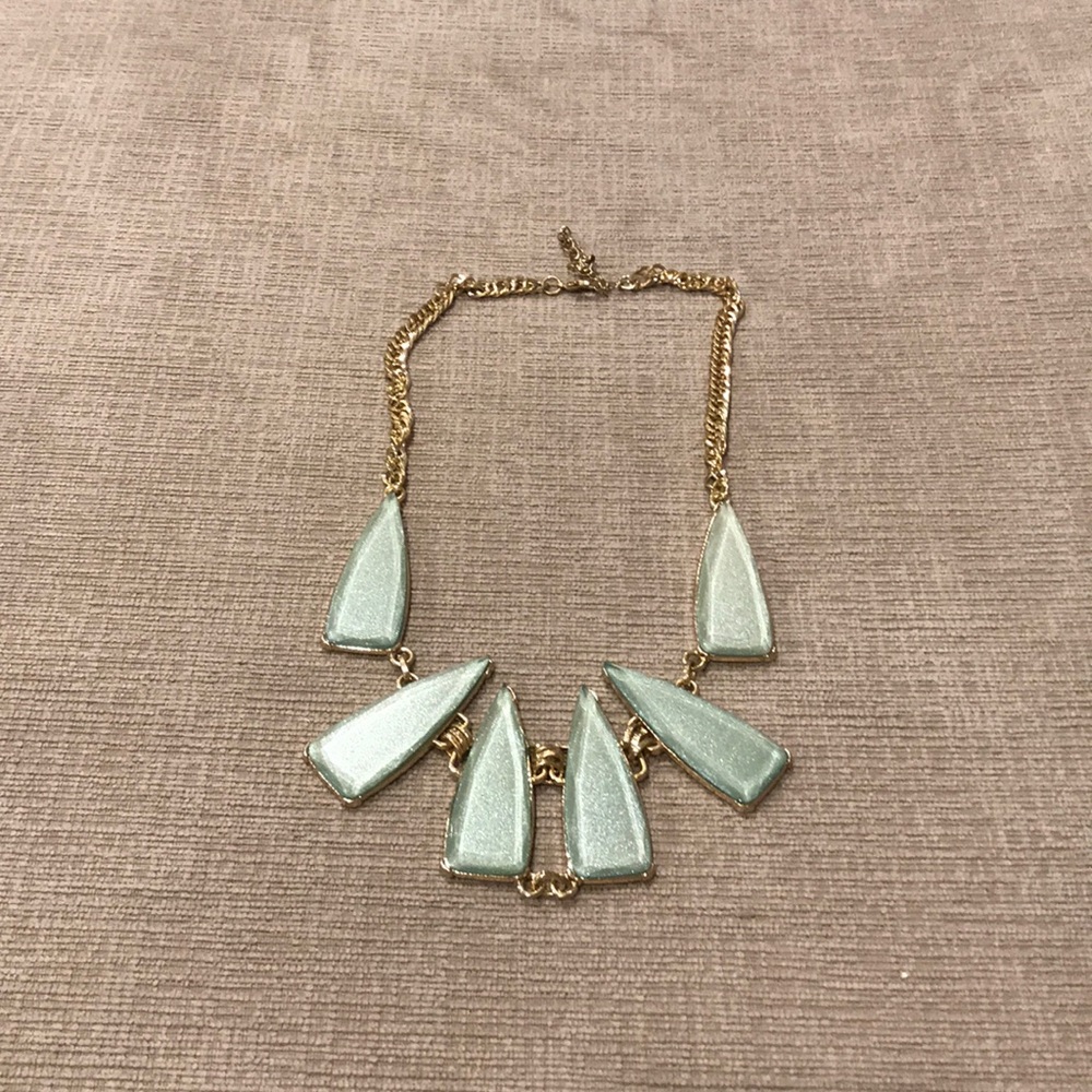 Turquoise statement necklace
